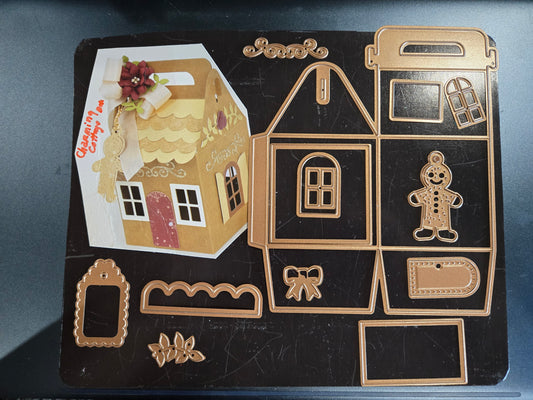 Spellbinders Charming Cottage Box Dies Set