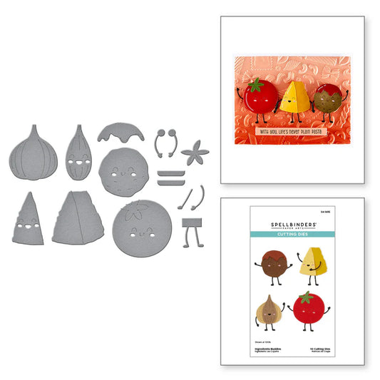Spellbinders Ingredient Buddies Dies Set
