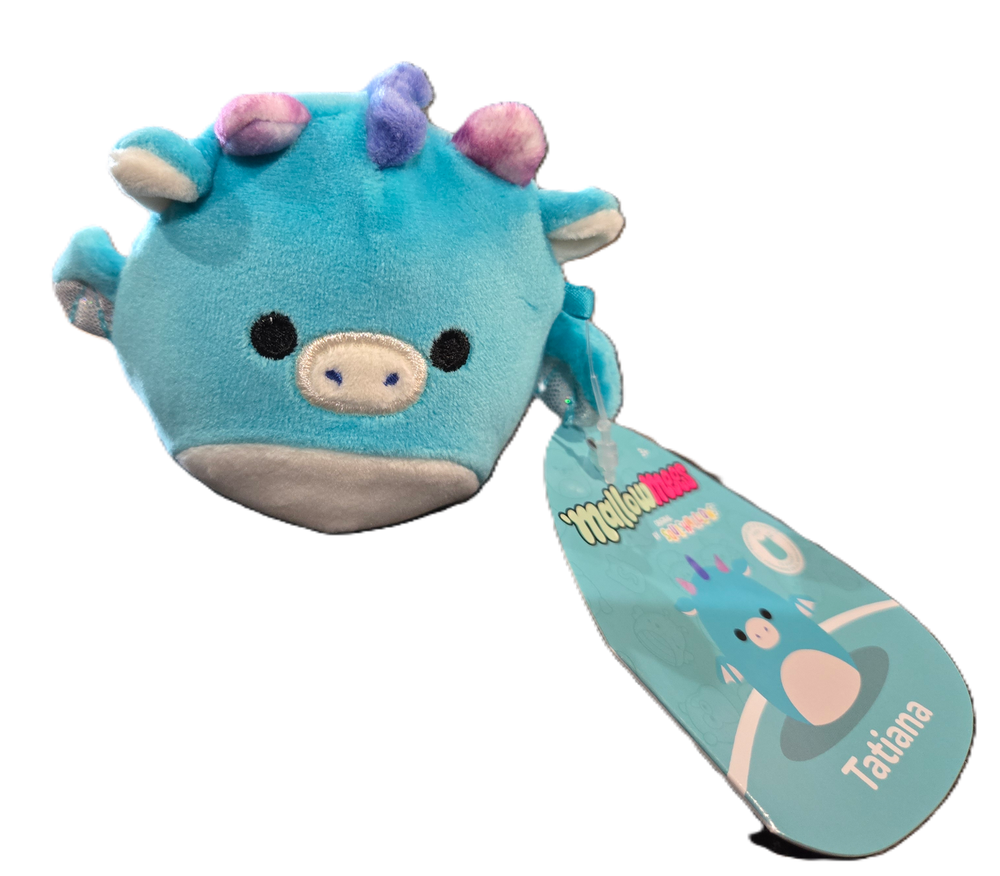 Squishmallow mallowmees Tatiana Dragon Squishy Plush