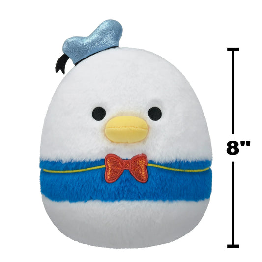 Squishmallows Disney FuzzAMallow Official 8 inch Donald Duck - Child's Ultra Soft Stuffed Plush Toy