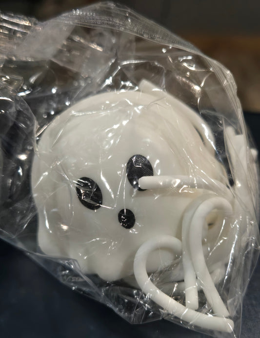 Squishy Halloween Jelly Squid Ghost