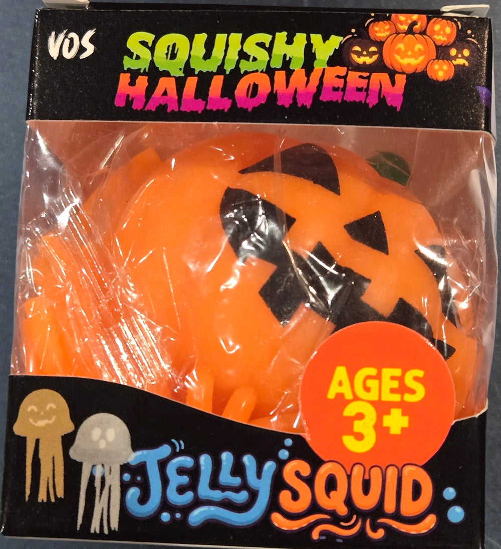 Halloween Pumpkin Jelly SquidSquishy