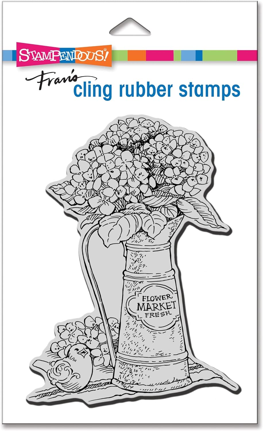 Stampendous Hydrangea Tin Cling Stamp