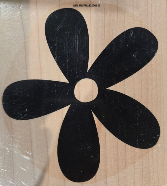Stampin Up Big Blossom Wood Stamp