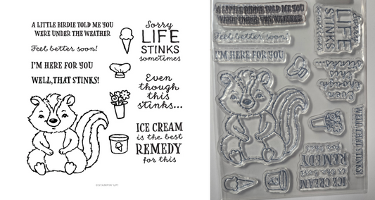 Stampin Up Life Stinks Stamp Set