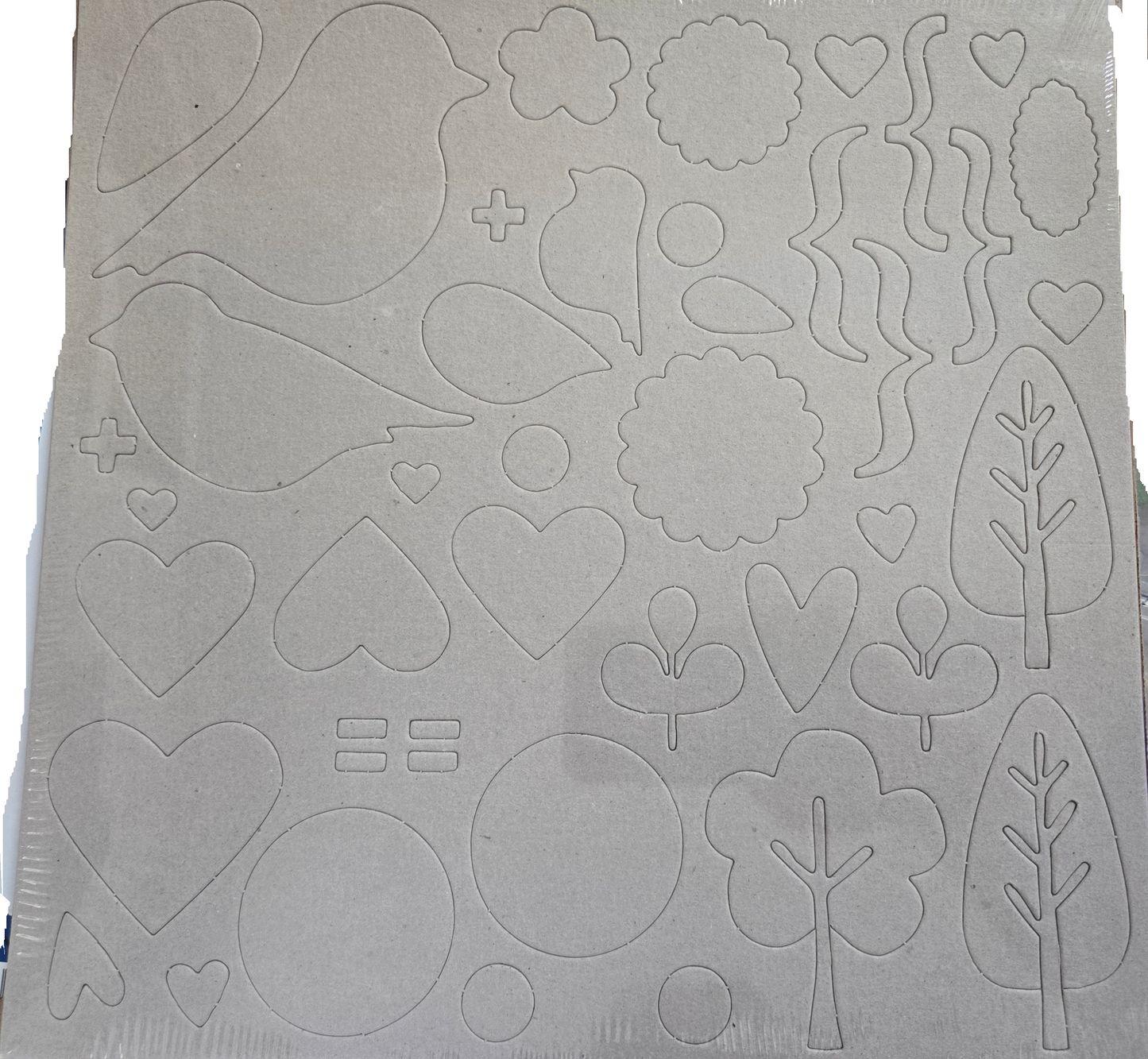 Stampin Up Mix and Match Chipboard Shapes