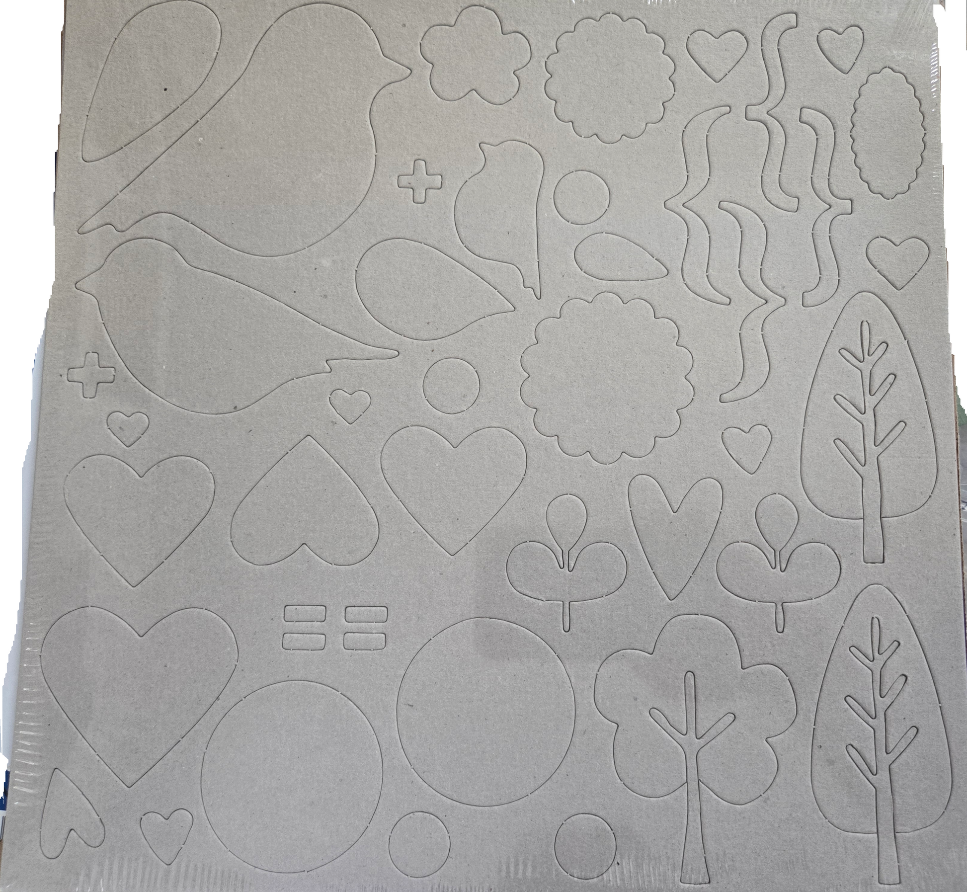 Stampin Up Mix and Match Chipboard Shapes