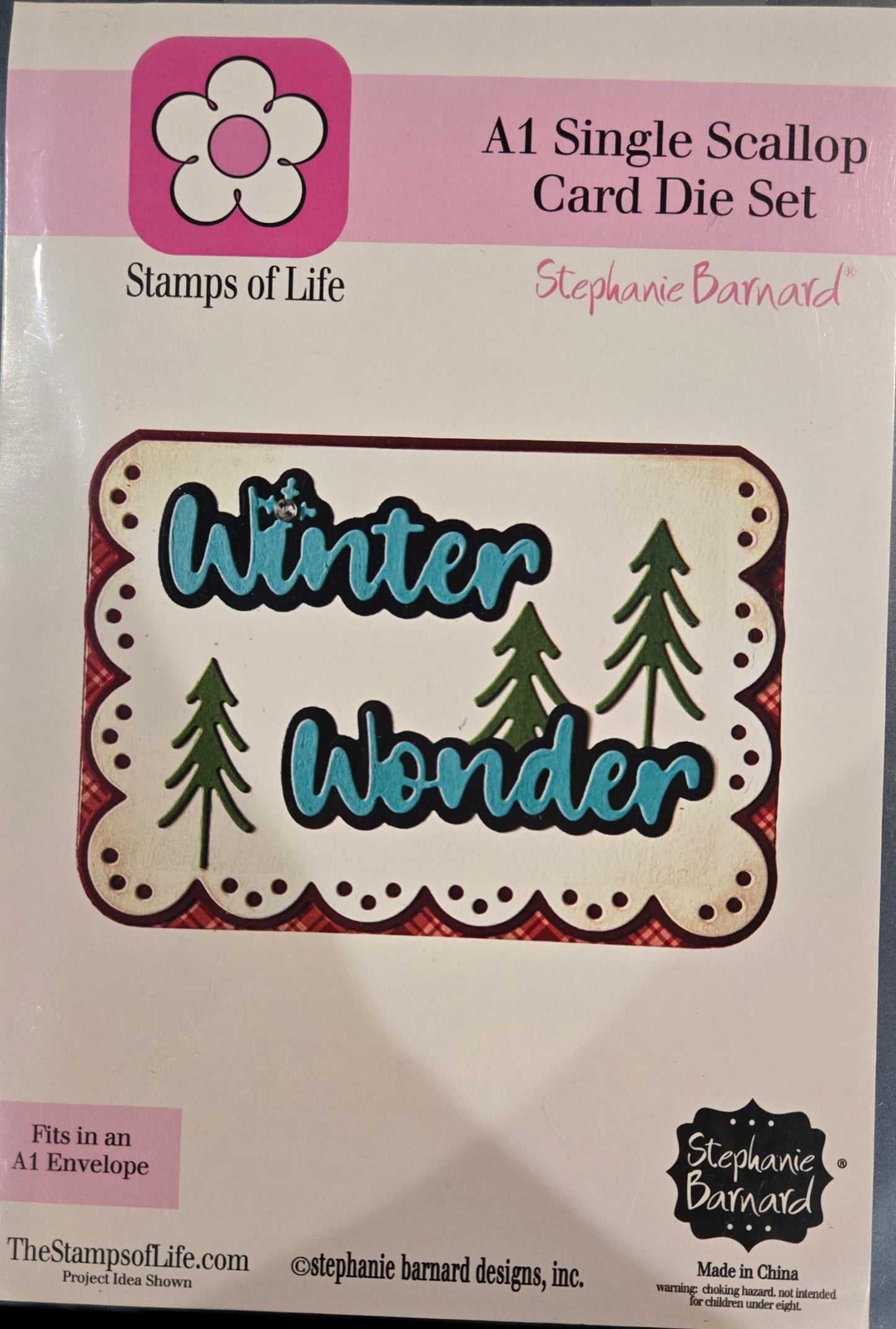 The Stamps of Life - A1 Single Scallop Card Die Set
