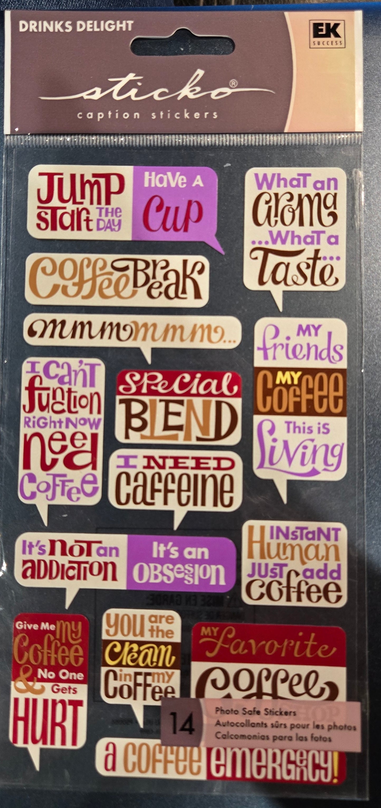 Coffee Sticko Stickers