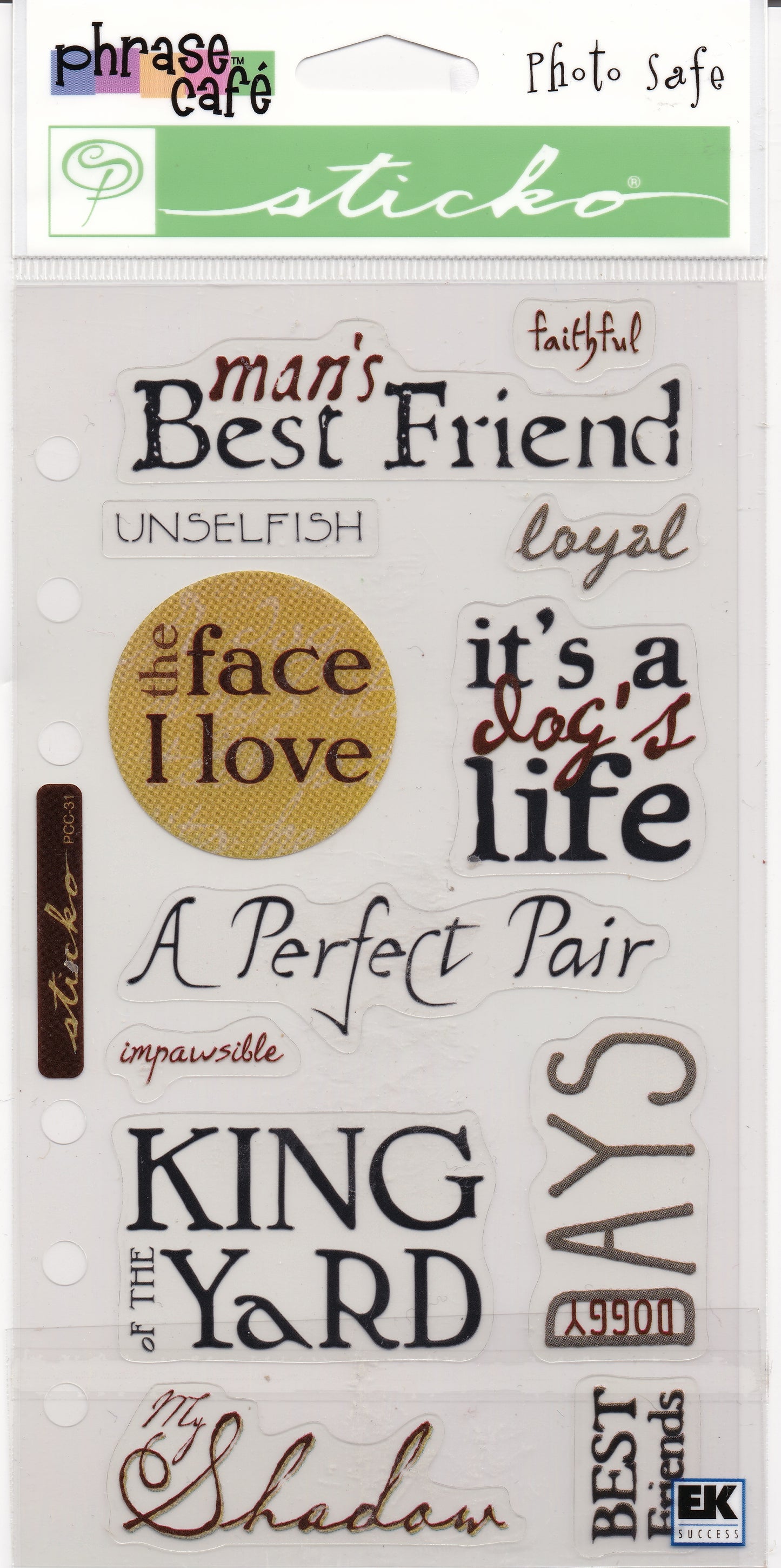 Man's Best Friend Dog Stickers by Sticko