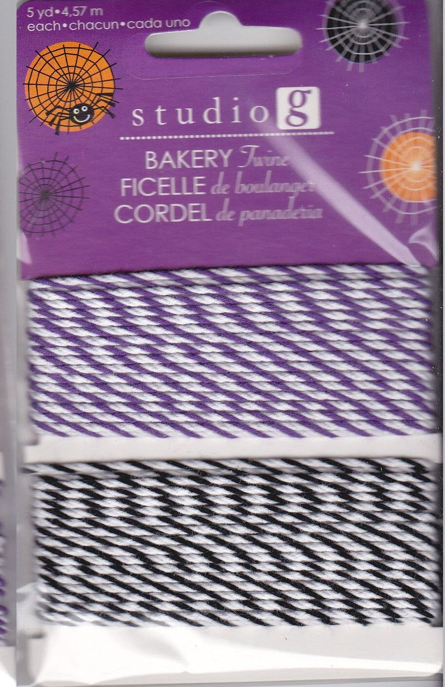 Studio G Bakers Twine Purple and Black
