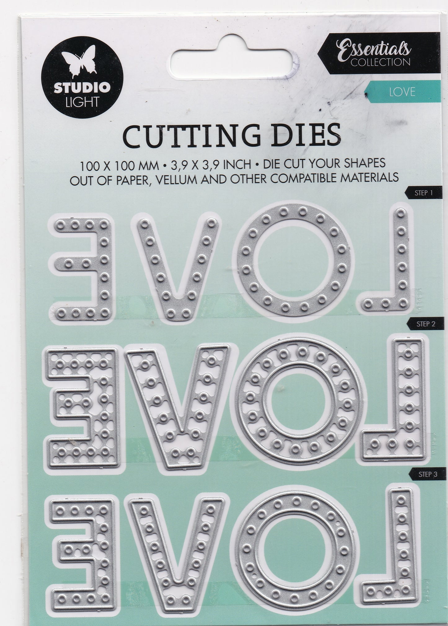 Studio Light Love Marquee Dies Set