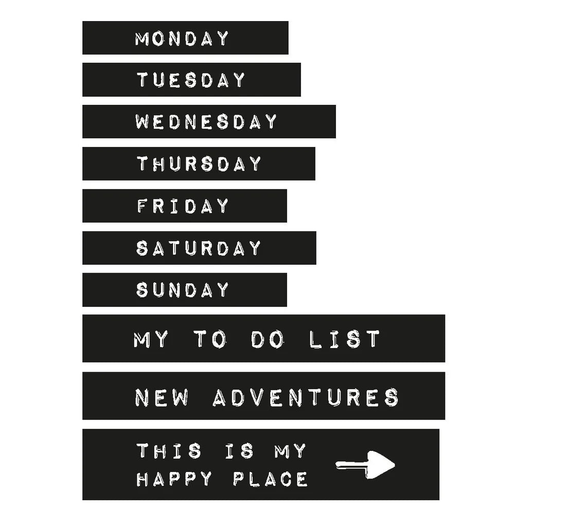 Days Planner Washi Tape by Studio Light