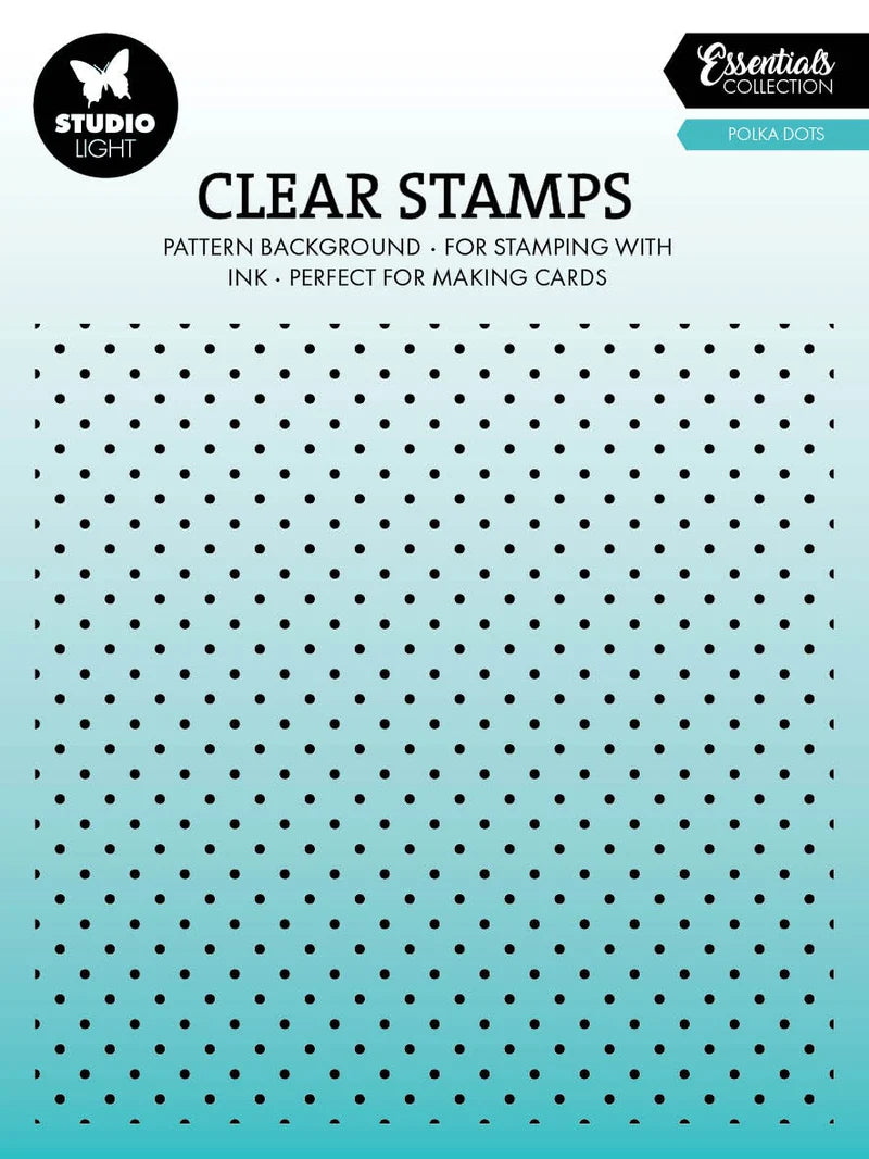 Studio Light Polka Dot Background Stamp