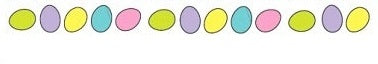 Easter Eggs Spring Paper Tape
