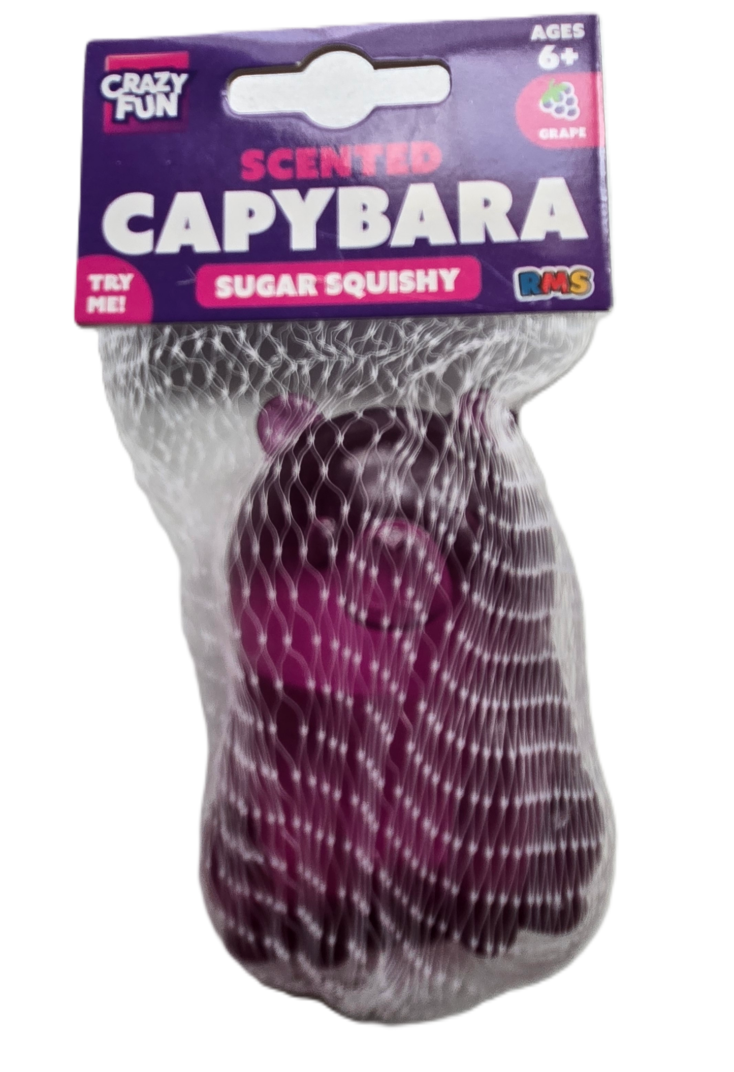 Purple Scented Capybara Sugar Squishy