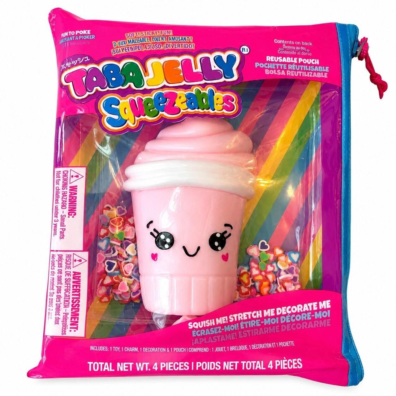 Taba Jelly Squeezeables Pink Drink cup