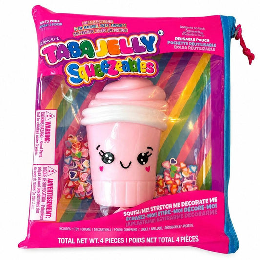 Taba Jelly Squeezeables Pink Drink cup
