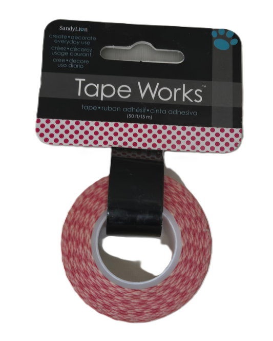 Magenta Polka Dot Tapeworks Washi Tape