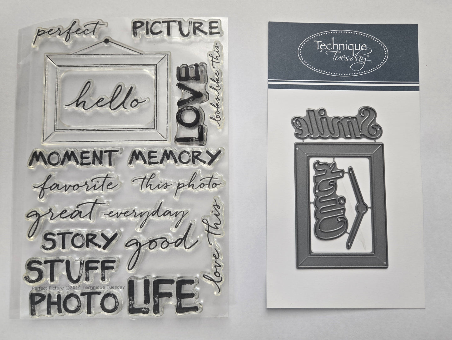 Technique Tuesday Perfect Picture Stamps and Dies Set