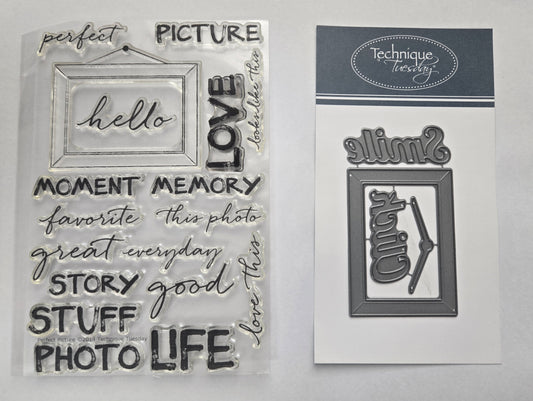 Technique Tuesday Perfect Picture Stamps and Dies Set
