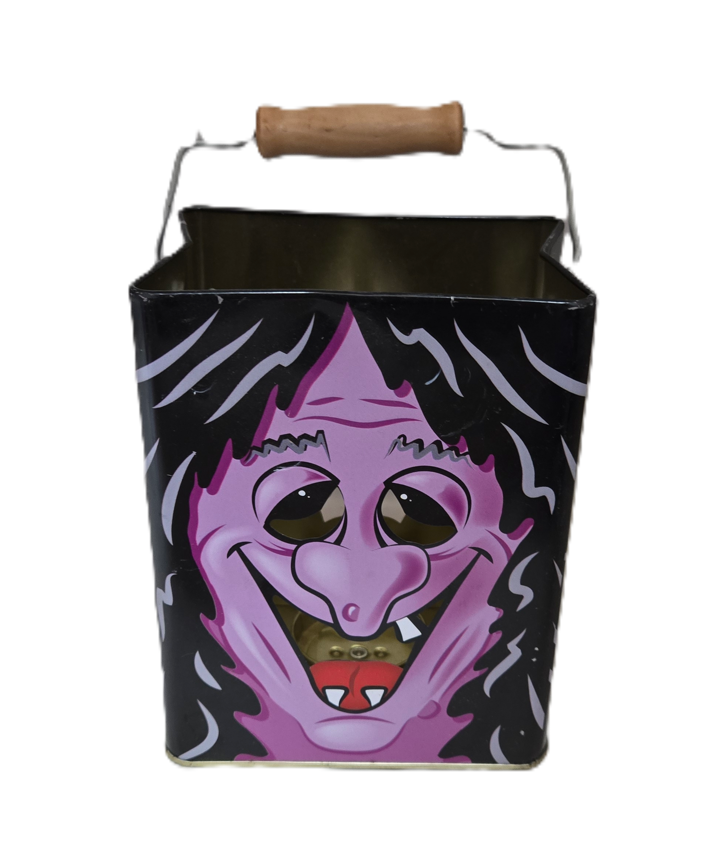Tin Box co Halloween Witch Metal Luminary