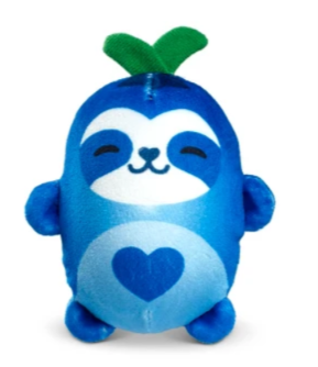 Top Trenz Bubble Stuffed Squishy Friends Sloth Berry Fruit Mash Up
