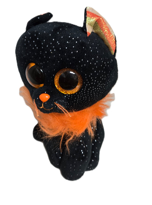 Ty Beanie Boo Morticia the Black Cat