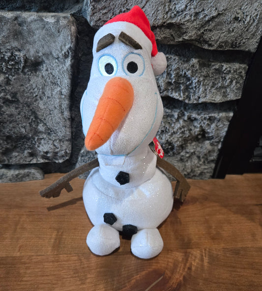 Frozen Santa Olaf Beanie Buddy