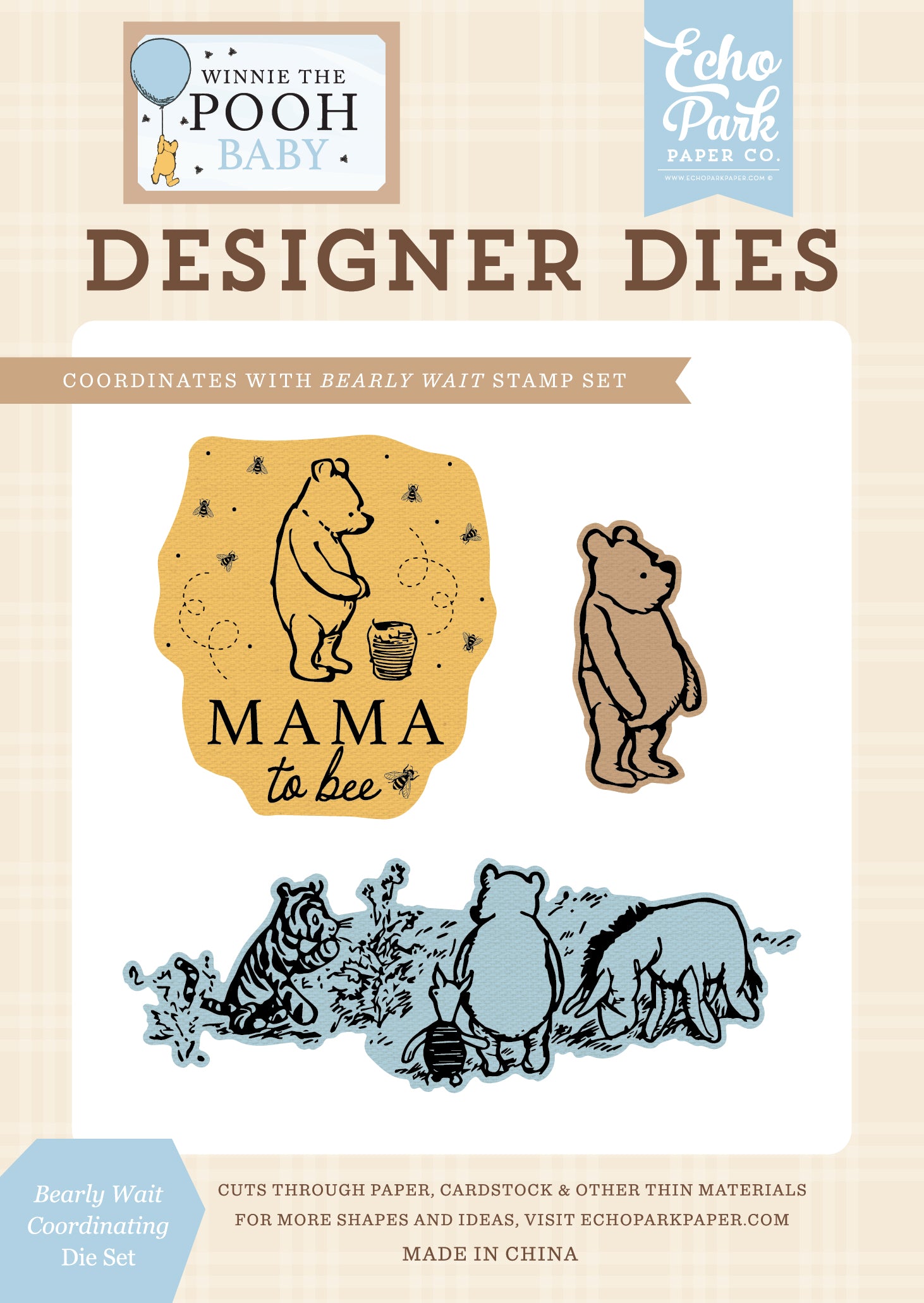 Winnie the Pooh Bearly Wait Die Set