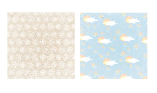 Sky/Sun - Weather 12x12 Scrapbook Paper