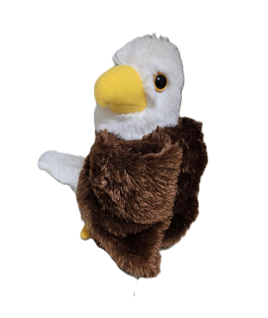 Wild Republic Plush Bald Eagle Wrist Hugger