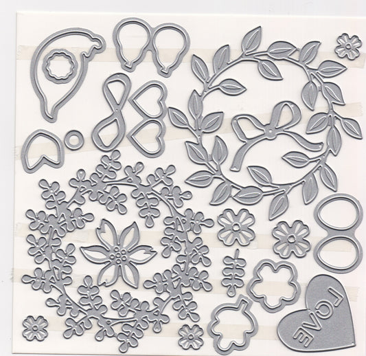 Wreath Building Die Set