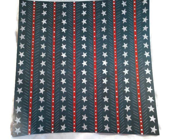 Patriotic Stars and Stripes Scrapbook Paper