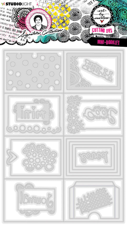 Art by Marlene Mini Book Die Set