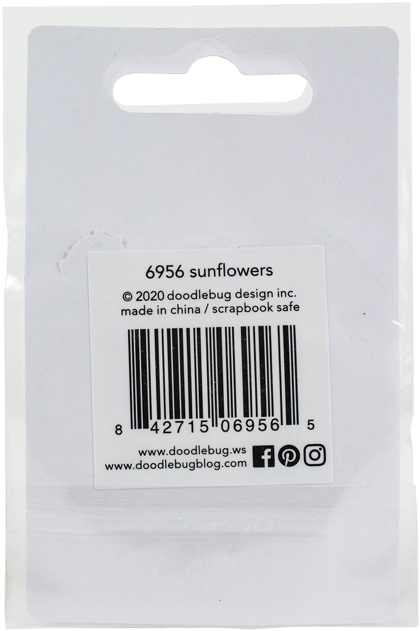 Doodle POPS 3d Stickers - Pumpkin Spice - Sunflowers