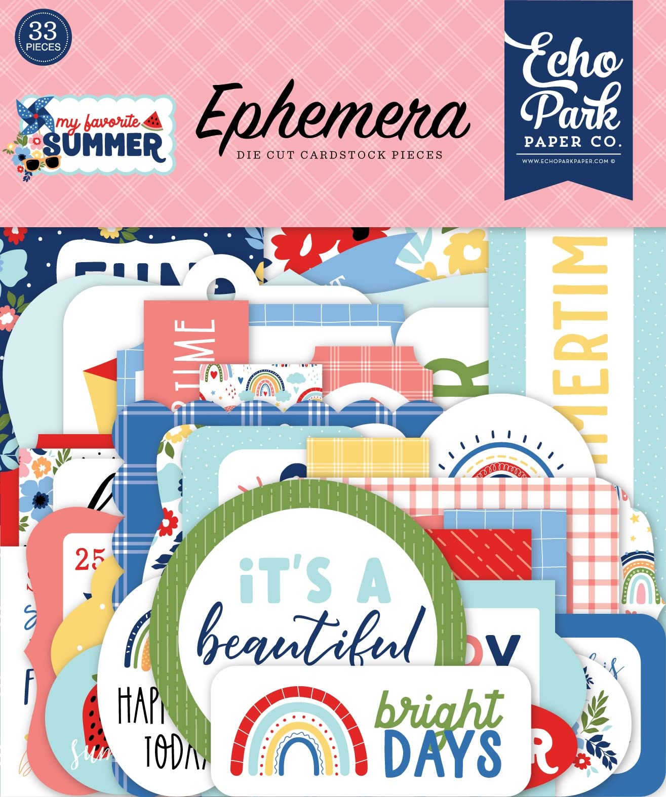 Echo Park My Favorite Summer Ephemera