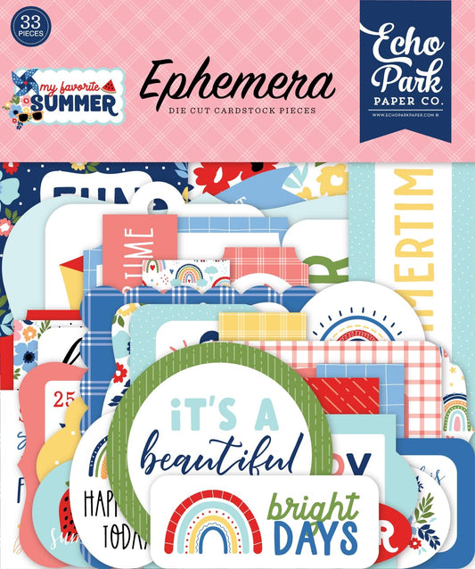 Echo Park My Favorite Summer Ephemera