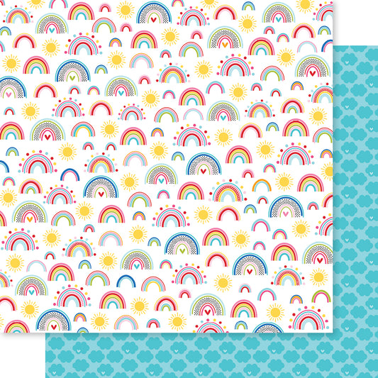Bella Blvd Feeling Sunny You Are My Sunshine Scrapbook Paper