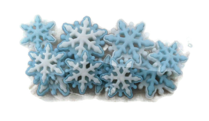Brrr Snowflake Buttons