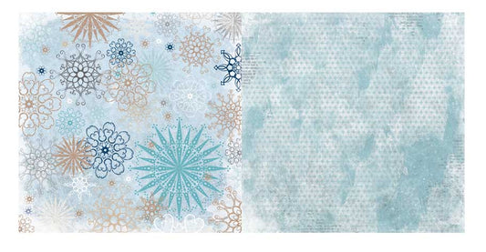 Bo Bunny Whiteout Scrapbook Paper