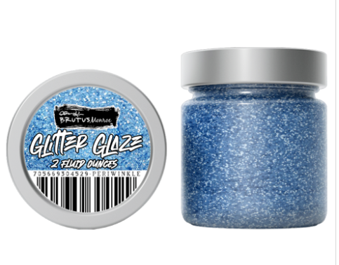 Blue Glitter Glaze