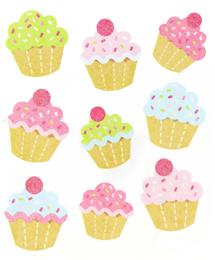 Cupcake Stickers