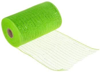 Apple Green Deco Mesh