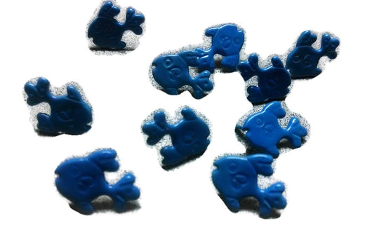 Cobalt Blue Fish Brads Paper Fasteners