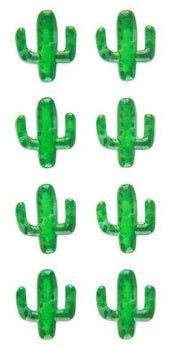 Cactus Rhinestone Stickers