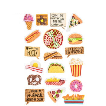 Hangry 3d Food Stickers