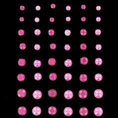 Hot Pink Gemstones and Pearls Self Adhesive Gems