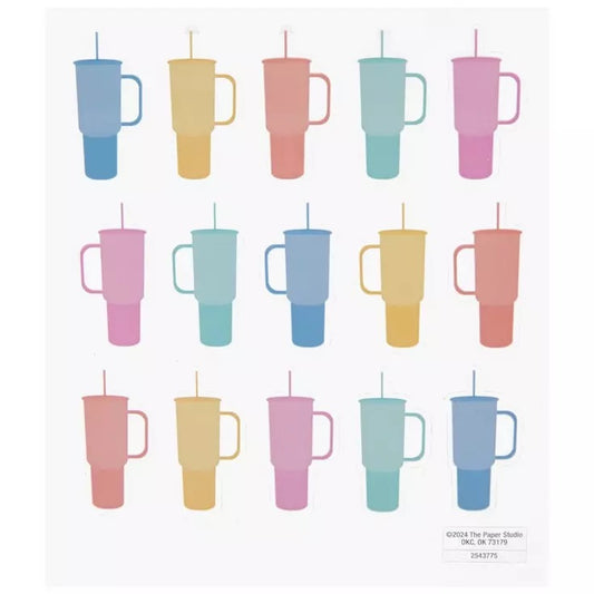 Tumbler Travel Cup Stickers