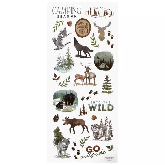 Camping Wilderness Stickers